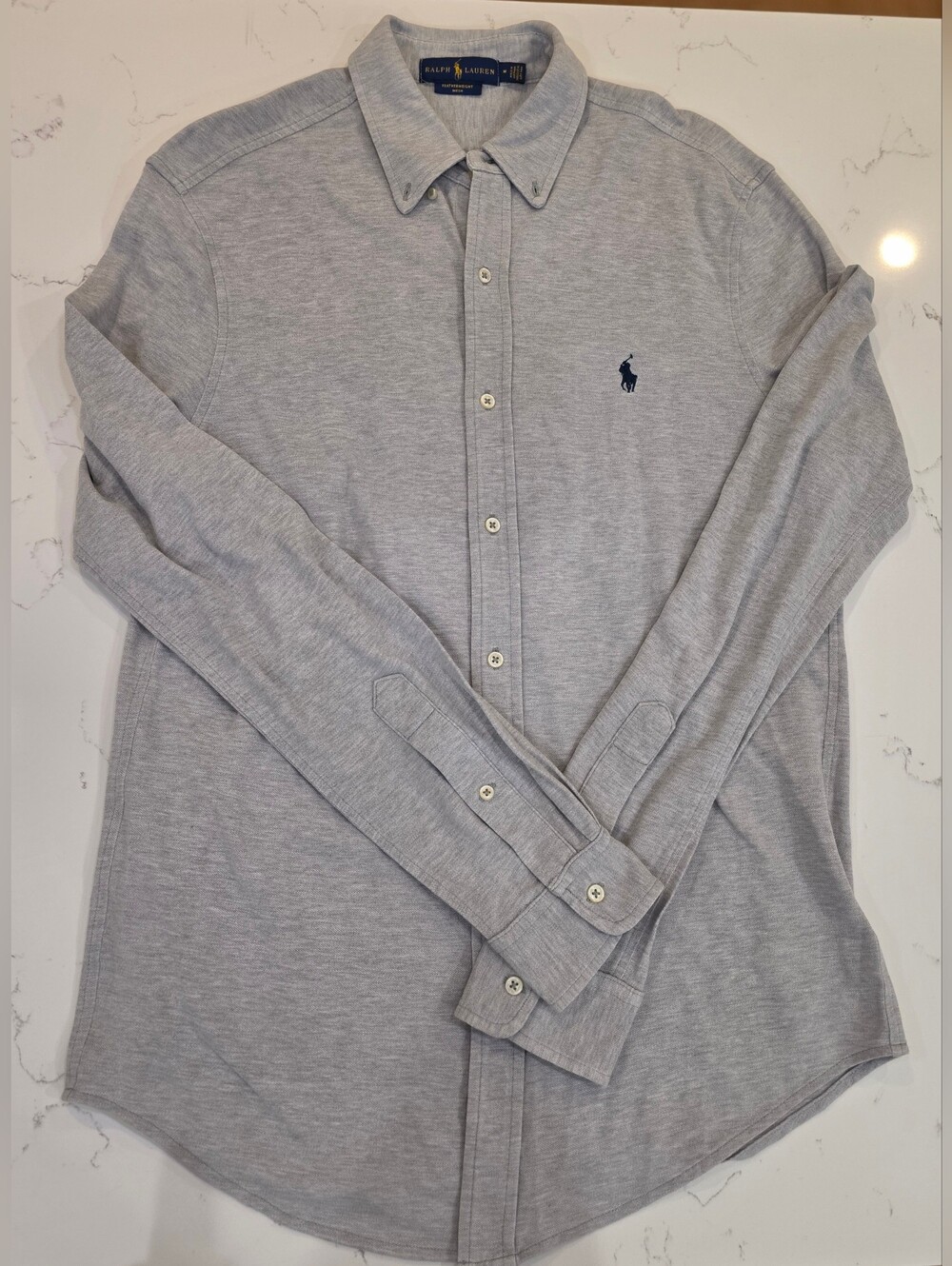 Polo Ralph Lauren Featherweight Mesh Long-Sleeve Shirt Size M  -*180